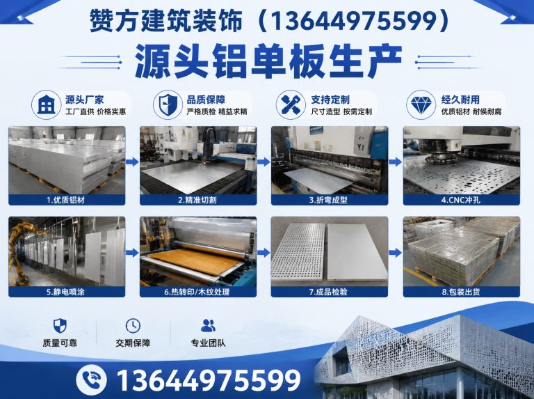 法库县沈阳铝单板厂家展示图